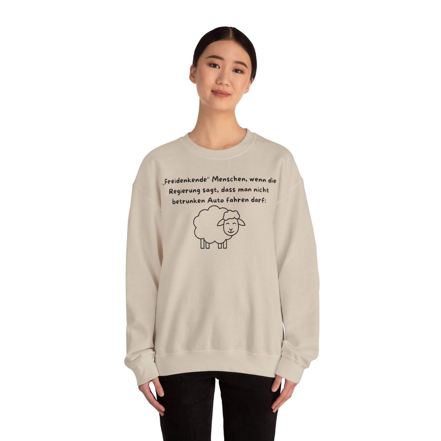 Betrunkenes Schaf Heavy Blend™ Crewneck Sweatshirt Unisex