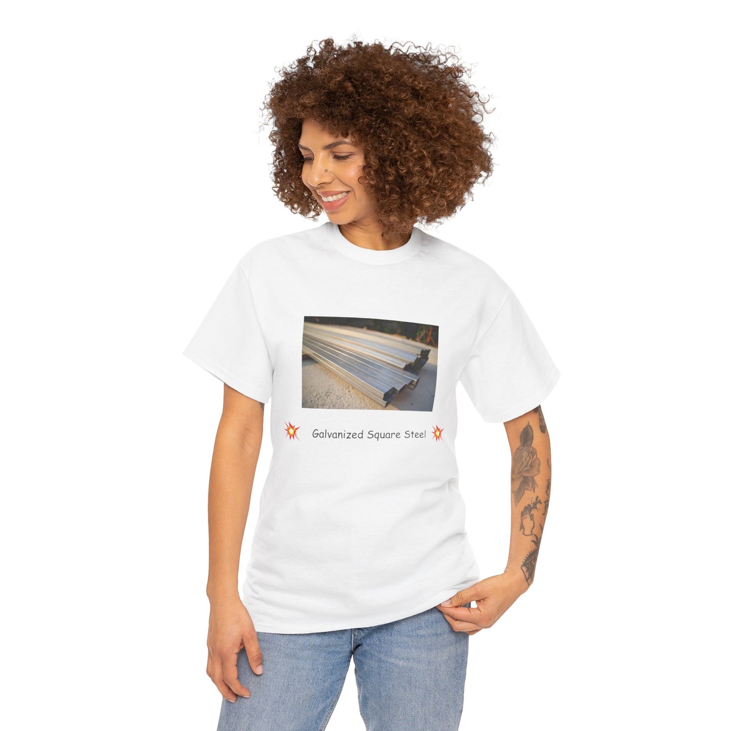 Galvanized Square Steel T-Shirt Unisex