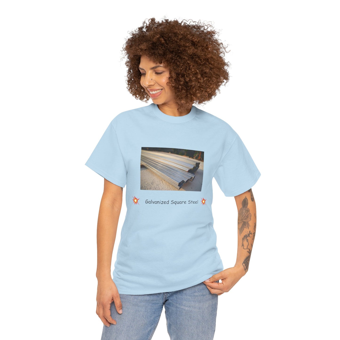 Galvanized Square Steel T-Shirt Unisex