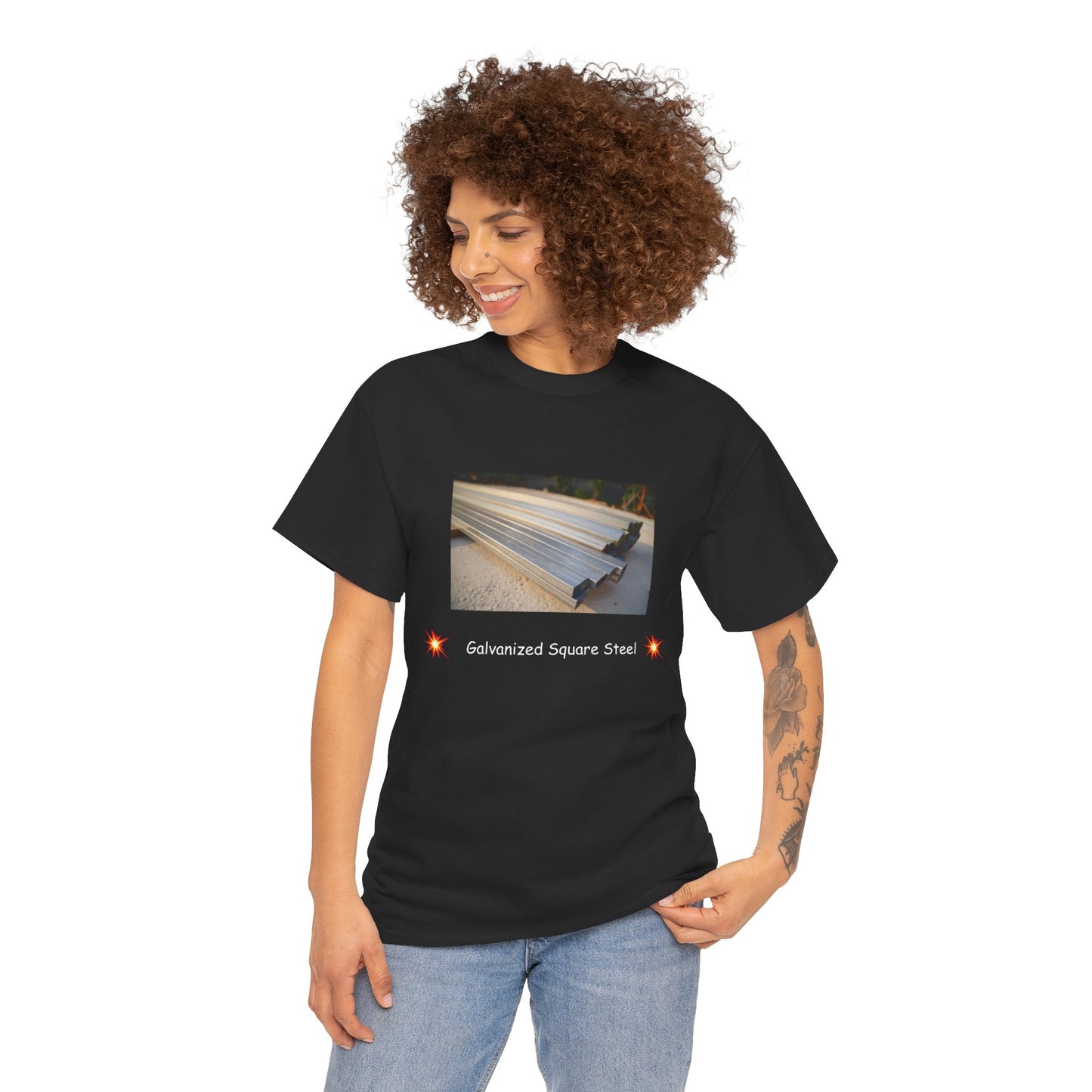 Galvanized Square Steel T-Shirt Unisex