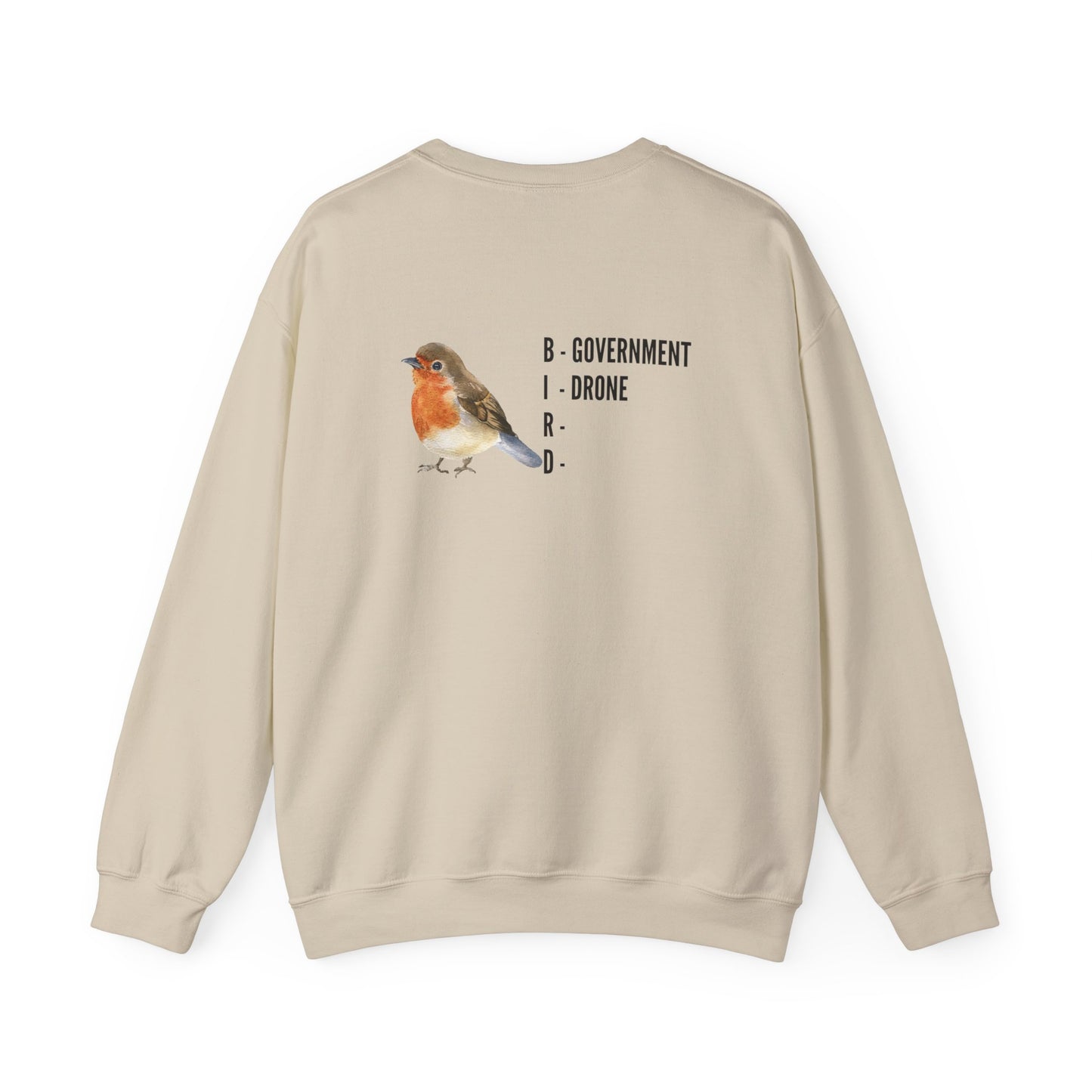 Government Drone Heavy Blend™ Crewneck Sweatshirt Unisex