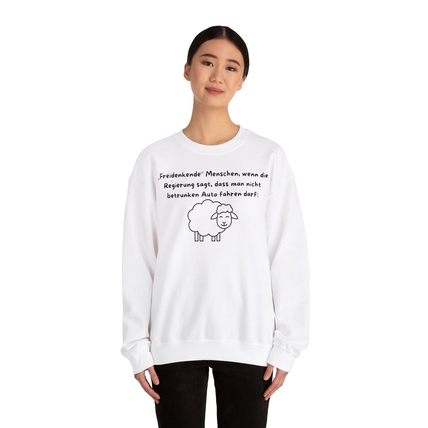 Betrunkenes Schaf Heavy Blend™ Crewneck Sweatshirt Unisex