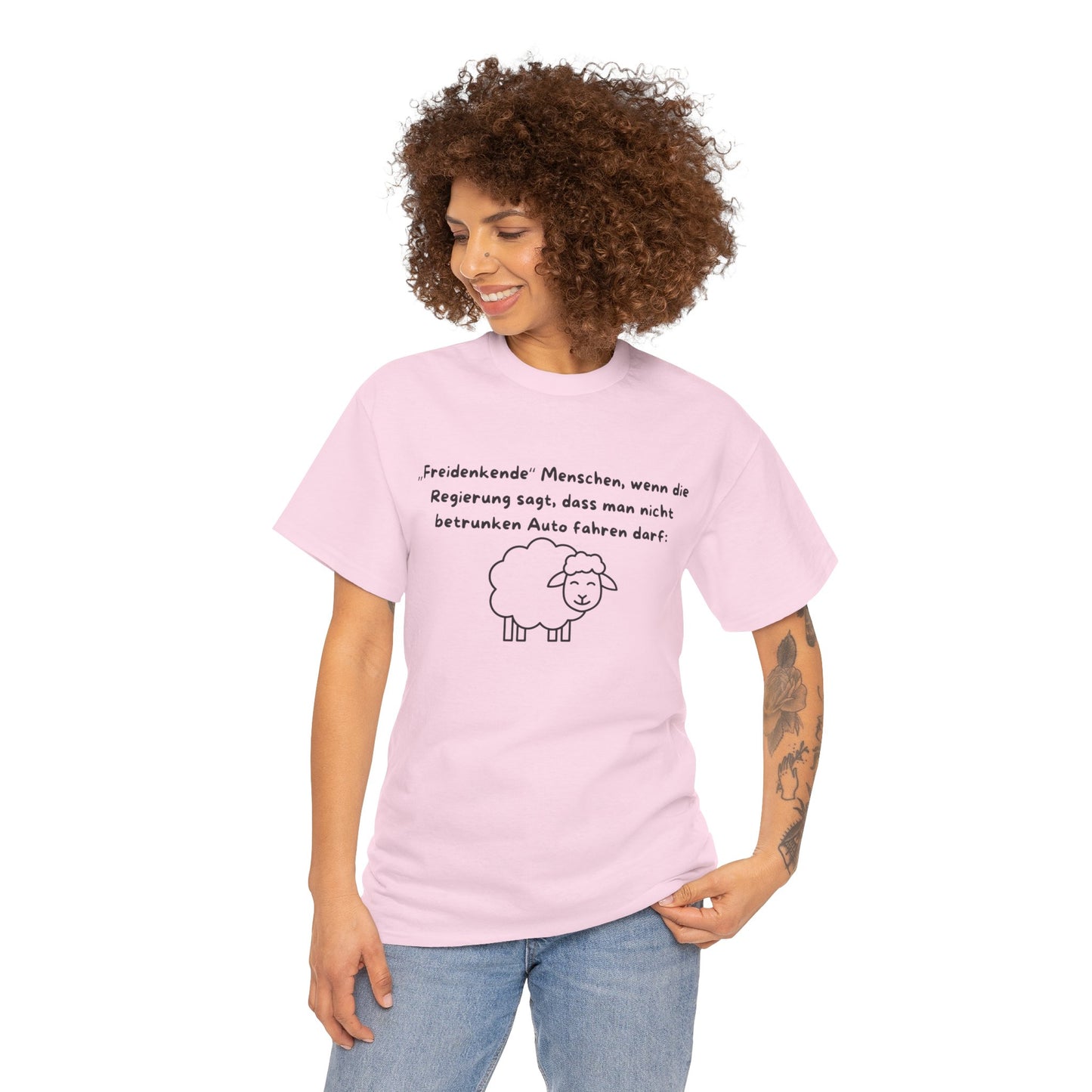 Betrunkenes Schaf T-Shirt Unisex